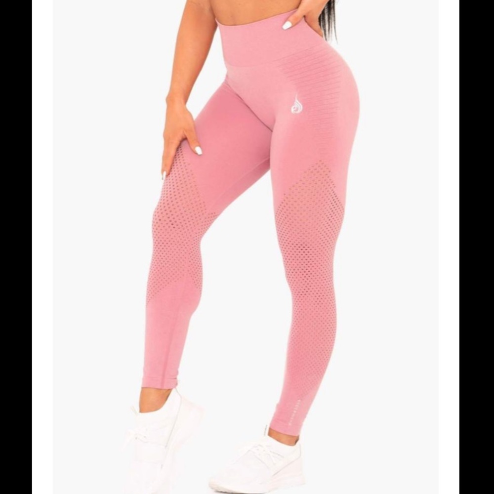 GEO SEAMLESS HIGH WAISTED LEGGINGS